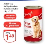 Saftige Brocken Hundenassfutter Angebote von Jeden Tag bei GLOBUS Frechen für 1,49 €