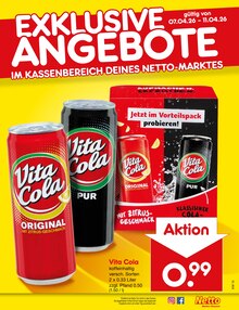 Cola im aktuellen Netto Marken-Discount Prospekt (Schwerin) Cola im Netto Marken-Discount Prospekt "Aktuelle Angebote" mit 61 Seiten (Schwerin)
