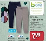 Jogginghosen Angebote von LILY & DAN bei ALDI Nord Freital für 7,99 €