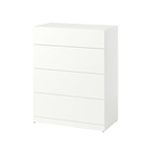 Kommode mit 4 Schubladen weiß im Angebot bei IKEA in Bergheim Kommode mit 4 Schubladen weiß Angebote von LASTARE bei IKEA Bergheim für 99,00 €
