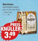 Warsteiner Angebote von Warsteiner bei V-Markt Augsburg für 3,49 €