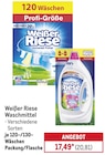 Waschmittel von Weißer Riese im aktuellen METRO Prospekt für 20,81 €