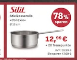 Stielkasserolle »Collexio« Angebote von Silit bei E center Chemnitz für 12,99 €