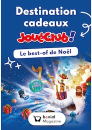 Catalogue Autres Magasins Magazine en cours à Sains-en-Amiénois et alentours, Destination Cadeaux JouéClub ! Le best-of de Noël, 1 page, 06/12/2024 - 24/12/2024