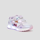 Baskets running lumineuses Frozen violet fille dans le catalogue La Halle
