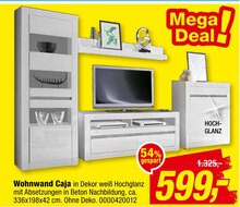 Wohnwand Caja Angebot in Nersingen im aktuellen Prospekt bei Opti-Megastore in Nersingen