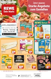 REWE Prospekt mit 27 Seiten