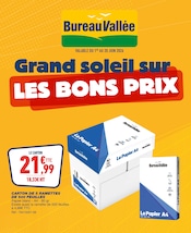 Promos Imprimante dans le catalogue "Grand soleil sur LES BONS PRIX" de Bureau Vallée Imprimante en promo dans le catalogue Bureau Vallée à la page 1