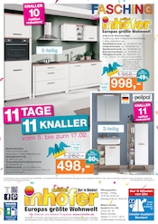 Aktueller Möbel Inhofer Prospekt mit Badmöbel, "FASCHING BEI MÖBEL INHOFER", Seite 6