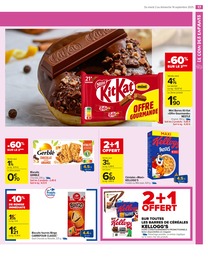 Prix et réduction Kellogg's dans le prospectus Carrefour Market en cours Offre Kellogg's dans le catalogue Carrefour Market du moment à la page 19