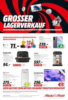 Fernseher im aktuellen MediaMarkt Saturn Prospekt (Rostock) Fernseher im MediaMarkt Saturn Prospekt "GROSSER LAGERVERKAUF" mit 1 Seiten (Rostock)