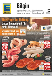 Aktueller EDEKA Prospekt "Aktuelle Angebote" für Neuss Aktueller EDEKA Prospekt für Neuss mit Seiten