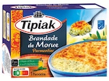 Brandade de Morue MSC Parmentier Surgelée - TIPIAK en promo chez Intermarché Super Angers à 7,58 €