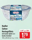 Nadler Sahne-Heringsfilets Angebote bei famila Nordost Elmshorn für 1,79 €