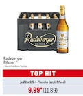 Pilsner Angebote von Radeberger bei Metro Duisburg für 11,89 €