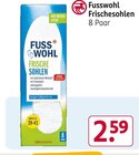 Frischesohlen Angebote von Fusswohl bei Rossmann Nordhorn für 2,59 €