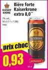 Promo Bière forte extra 8,0 à 0,93 € dans le catalogue Norma à Chagey