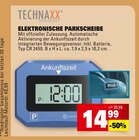 Elektronische Parkscheibe Angebote von Technaxx bei E center Mainz für 14,99 €