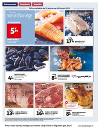 Prix et réduction Moules dans le prospectus Auchan Supermarché en cours Offre Moules dans le catalogue Auchan Supermarché du moment à la page 10
