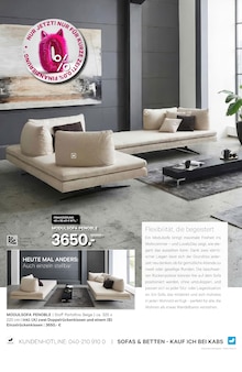 Sitzmöbel im aktuellen Kabs Prospekt (Bottrop) Sitzmöbel im Kabs Prospekt "FRÜHLINGSRABATTE BIS ZU 45%" mit 60 Seiten (Bottrop)