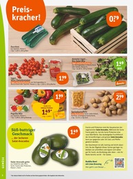 Zucchini im tegut Prospekt "tegut… gute Lebensmittel" auf Seite 4