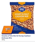 Honig-Cashew-Erdnuss-Mix Angebote von Snacks of the World bei Action Hamm für 1,85 €