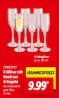 6 Gläser mit Rand aus Echtgold im Angebot bei Lidl in Ettlingen 6 Gläser mit Rand aus Echtgold Angebote von Ernesto bei Lidl Ettlingen für 9,99 €
