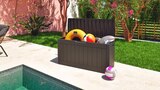 Coffre de rangement Hollywood - KETER en promo chez Carrefour Coffre de rangement Hollywood - KETER dans le catalogue Carrefour