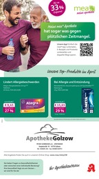 Apotheken Prospekt von mea - meine apotheke in Golzow Aktueller mea - meine apotheke Apotheken Prospekt für Golzow: Unsere April-Angebote mit 4} Seiten, 01.04.2026 - 30.04.2026