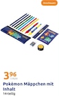 Mäppchen mit Inhalt im Angebot bei Action in Paderborn Mäppchen mit Inhalt Angebote von Pokémon bei Action Paderborn für 3,96 €
