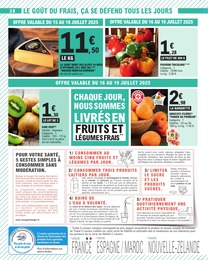 Prix et réduction Kiwi dans le prospectus E.Leclerc en cours Offre Kiwi dans le catalogue E.Leclerc du moment à la page 28