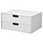 Minikommode mit 2 Schubladen weiß 32x25 cm Angebote von FJÄDERHARV bei IKEA Dessau-Roßlau für 12,99 €