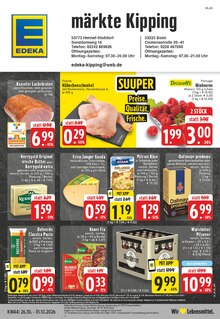 Bier im aktuellen EDEKA Prospekt (Hennef (Sieg)) Bier im EDEKA Prospekt "Aktuelle Angebote" mit 26 Seiten (Hennef (Sieg))