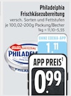EDEKA Grünwald - Frischkäsezubereitung Angebot im Prospekt Frischkäsezubereitung bei EDEKA im Grünwald Prospekt für 0,99 €