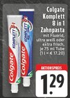 EDEKA Erwitte - Komplett 8 in 1 Zahnpasta Angebot im Prospekt Komplett 8 in 1 Zahnpasta bei EDEKA im Erwitte Prospekt für 1,29 €