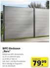 WPC-Steckzaun „Naro“ Angebote bei Hagebaumarkt Böblingen für 79,99 €