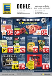 EDEKA Prospekt für Lingen mit 26 Seiten EDEKA Prospekt für Lingen: "Aktuelle Angebote", 26 Seiten, 08.06.2026 - 13.06.2026