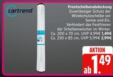 Frontscheibenabdeckung Angebote von Cartrend bei Marktkauf Wismar für 1,49 €