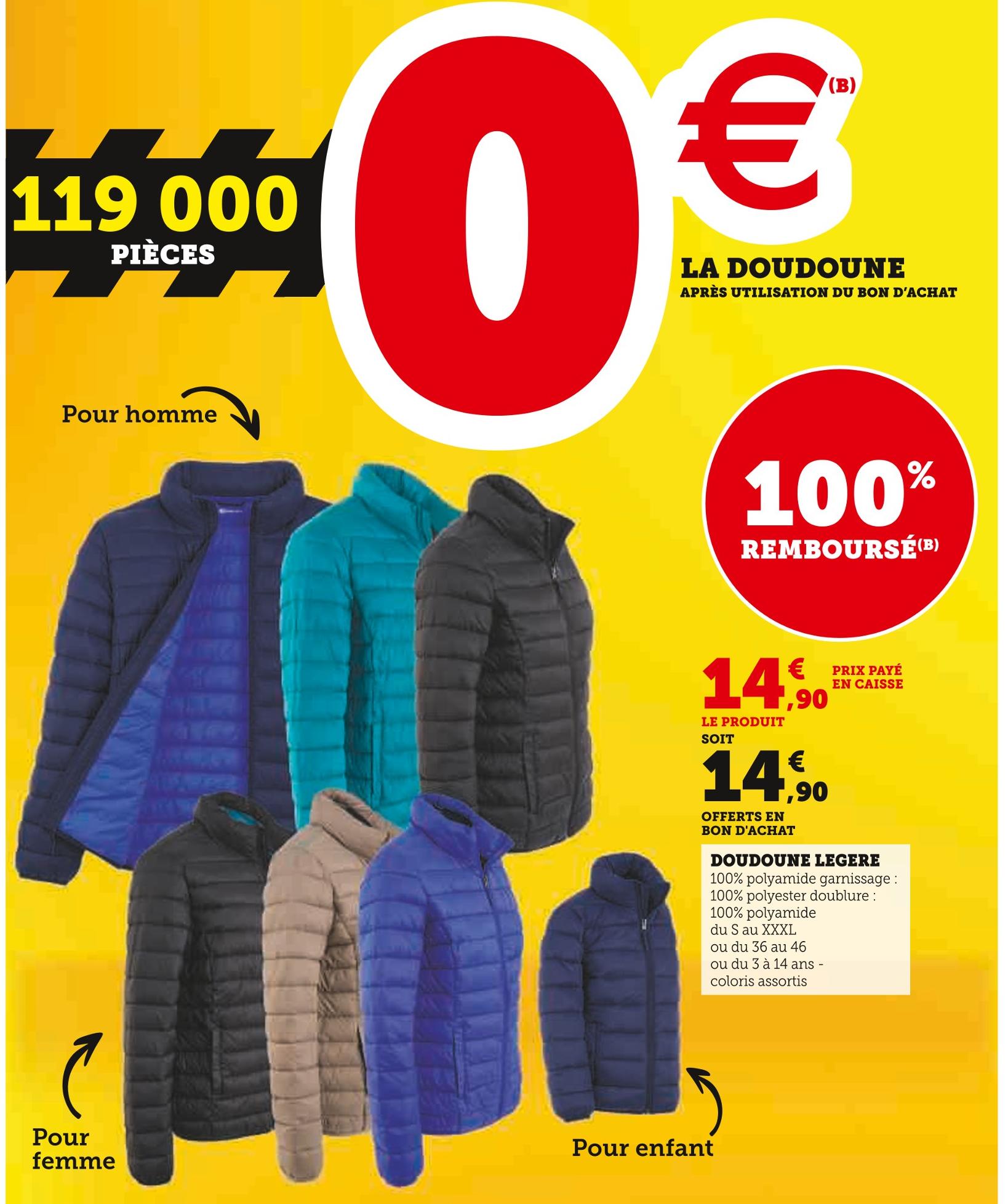 Lidl doudoune legere hotsell
