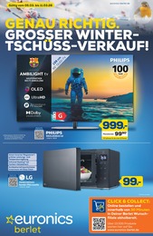 EURONICS Prospekt für Lüdenscheid mit 8 Seiten EURONICS Prospekt für Lüdenscheid: "GENAU RICHTIG. GROSSER WINTER-TSCHÜSS-VERKAUF", 8 Seiten, 05.03.2026 - 11.03.2026