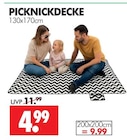 PICKNICKDECKE im Angebot bei Wreesmann in Zwickau PICKNICKDECKE Angebote bei Wreesmann Zwickau für 4,99 €