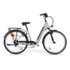 Vélo de ville électrique mixte Feu Vert E-Roll 74 champagne - Feu Vert en promo chez Feu Vert Cachan à 999,00 €