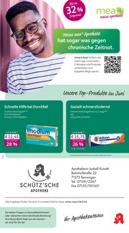 Aktueller mea - meine apotheke Prospekt "Unsere Juni-Angebote" für Renningen Aktueller mea - meine apotheke Prospekt für Renningen mit Seiten