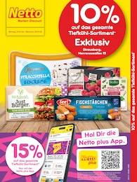 Netto Marken-Discount Prospekt mit 2 Seiten