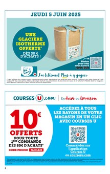 Catalogue U Express de la semaine "U Express" avec 2 pages, valide du 03/06/2025 au 15/06/2025 pour Saint-Arnoult-en-Yvelines et alentours Prospectus U Express de la semaine "U Express" avec 2 pages, valide du 03/06/2025 au 15/06/2025 pour Saint-Arnoult-en-Yvelines et alentours