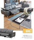 Polstermöbel Fischer Hebertsfelden - Ecksofa Leder Angebot im Prospekt Ecksofa Leder bei Polstermöbel Fischer im Hebertsfelden Prospekt für 999,00 €