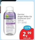 Augen Make-Up Entferner 2in1 von Garnier im aktuellen budni Prospekt