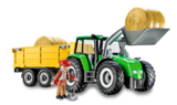 Tracteur avec remorque - La Grande Récré Tracteur avec remorque à 29,99 € dans le catalogue La Grande Récré