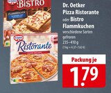 Dr. Oetker Pizza Ristorante oder Bistro Flammkuchen Angebote bei famila Nordost Langenhagen für 1,79 €