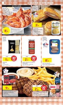 Promo Viande hachée boeuf surgelée dans le catalogue Intermarché du moment à la page 4